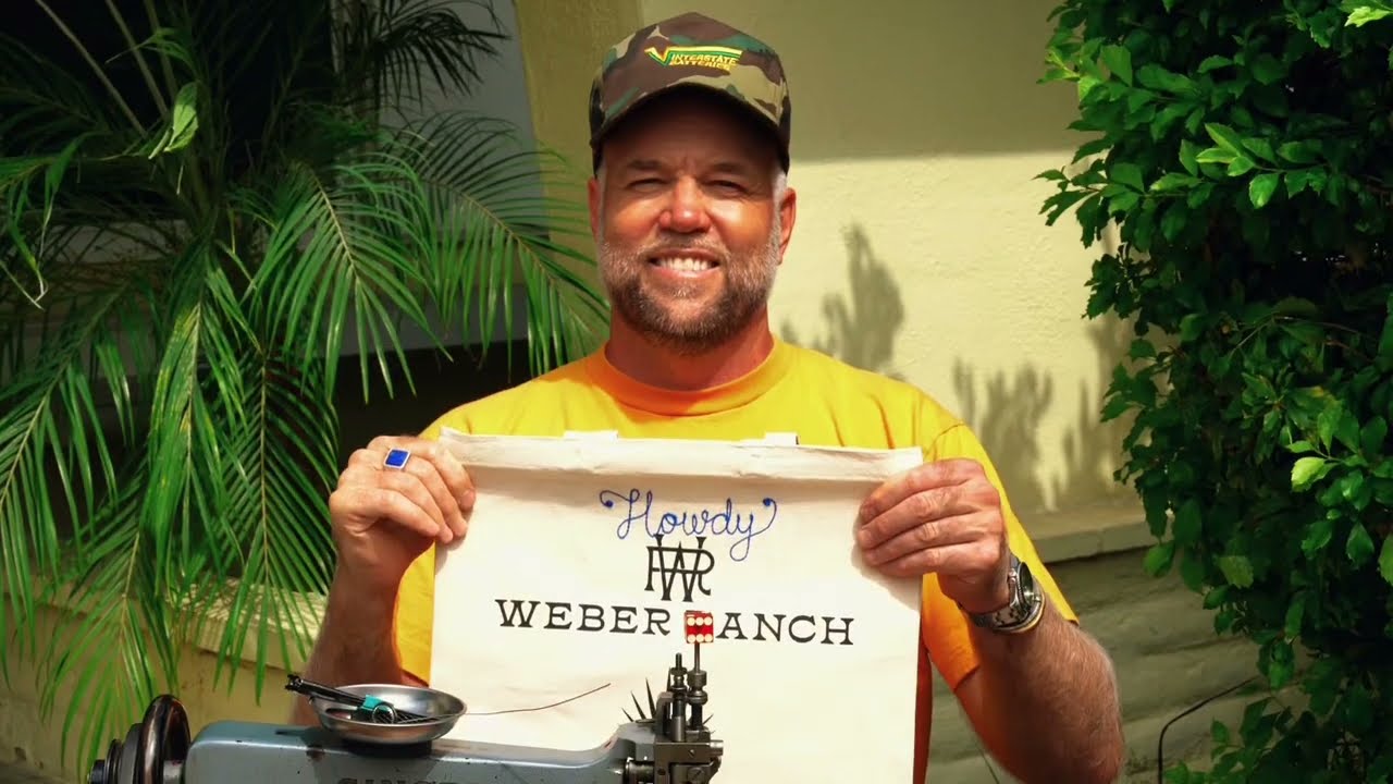 amR live chainstitch embroidery event video filmed in Los Angeles